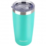SUNWILL Paslanmaz elik Termos(Mavi)(590ml)