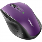 TECKNET Wireless Ergonomik Mouse (3000 DPI)(Mor)