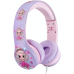 Nenos Çocuklar İçin Kablolu Kulak Üstü Kulaklık (Prenses)