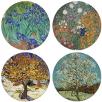 CARIBOU Coasters Bardak Altl Set (4 Para)(Vincent Van Gogh)