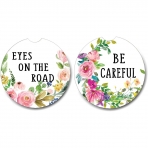 sedmart Seramik Ara i Bardak Altl Set (2 Adet)(Be Careful)