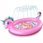 Splashie Sprinkler ocuk ime Su Oyun Mat (165cm)(Unicorn)