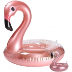 GROBRO7 ime Deniz Simidi ve ecek Tutucu (Flamingo)