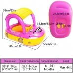 Suparleny �i�me G�ne�likli Bebek Simidi (Araba) (Pembe)