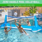 GoSports ime Havuz in Voleybol Filesi ve Basketbol Potas
