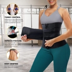 SCARBORO Neopren Korse (4XL)(Siyah)