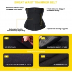 SCARBORO Neopren Korse (4XL)(Siyah)