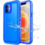 SPORTLINK iPhone 12 Su Geirmez Klf-Blue