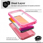 SPORTLINK iPhone 11 Pro Max Su Geirmez Klf-Pink