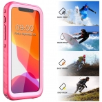 SPORTLINK iPhone 11 Pro Max Su Geirmez Klf-Pink