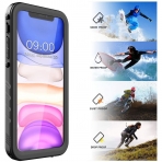 SPORTLINK iPhone 11 Su Geirmez Klf-Black