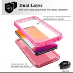 SPORTLINK iPhone 11 Pro Su Geirmez Klf-Pink