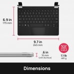 Brydge Microsoft Surface Go in Kablosuz Klavye (10.5 in)