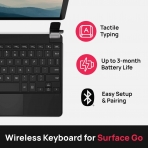 Brydge Microsoft Surface Go in Kablosuz Klavye (10.5 in)