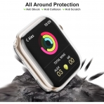 JZK Apple Watch 7 Ekran Koruyucu Bumper (41mm)(2 Adet)