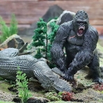 LOPSEN King Kong Toy Gorilla Realistic Aksiyon Fig�r(14 cm)