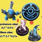 PIWFSDBG Pokem Toy Aksiyon Figr(3para)