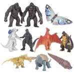 LARDERGO Godzilla King of The Monster Aksiyon Figr Set(10 adet)