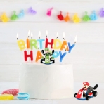 Max Fun Mario Kart Cars Super Mario Toys Aksiyon Figr(8 para)