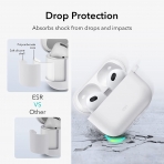 ESR Silikon Apple Airpods 3 Klf-White