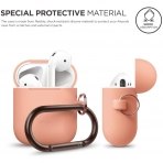 elago Silikon Apple  AirPods 2 Klf-Peach