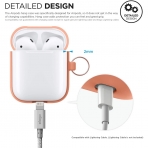 elago Silikon Apple  AirPods 2 Klf-Peach