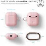 elago Silikon Apple  AirPods 2 Klf-Lovely Pink