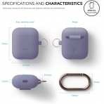 elago Silikon Apple  AirPods 2 Klf-Lavender Grey