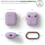 elago Silikon Apple  AirPods 2 Klf-Lavender