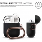 elago Silikon Apple  AirPods 2 Klf-Black