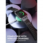 Clayco Vertex Serisi Apple Watch 7 Koruyucu Klf (45mm)