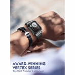 Clayco Vertex Serisi Apple Watch 7 Koruyucu Klf (45mm)