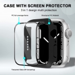 Orzero Apple Watch 7 Cam Ekran Koruyucu (41mm)