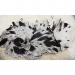 Just Cowhide Dekoratif Bardak Altl(4adet)(Renkli)