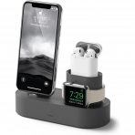 elago W Apple Watch/AirPods/iPhone arj Stand-Grey