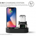 elago W Apple Watch/AirPods/iPhone arj Stand-Black