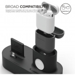 elago W Apple Watch/AirPods/iPhone arj Stand-Black