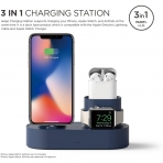 elago W Apple Watch/AirPods/iPhone arj Stand-Navy
