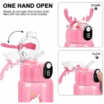 AFROG Smart Kids 530 mL elik Termos(Pembe)