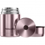 Yelocota 798.49ml elik Yemek Termosu(Rose Gold)