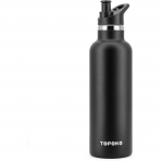 TOPOKO 740 mL elik Termos(Siyah)