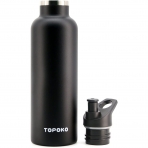 TOPOKO 740 mL elik Termos(Siyah)