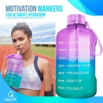 AQUAFIT 1890 mL Silikon Termos(Mor/Ye�il)
