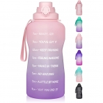 Fimibuke 3785 mL Silikon Termos(Pembe/Mor)