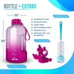 AQUAFIT 1890 mL Silikon Termos(Pembe)