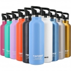 TOPOKO  740 mL elik Termos(Mavi)