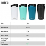 MIRA 355 mL elik Termos(Mavi)