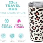 Swig Life 650 mL elik Termos(Leopar)