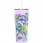 Lilly Pulitzer 710 mL elik Termos(Pembe)