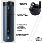 Elemental 590 mL �elik Termos(Mavi)